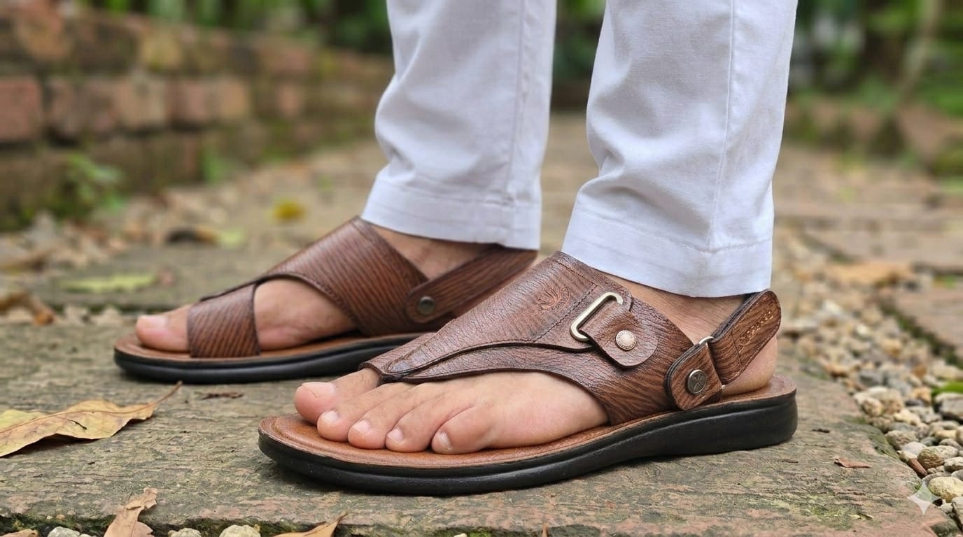 China Pu Leather Sandal Shoe