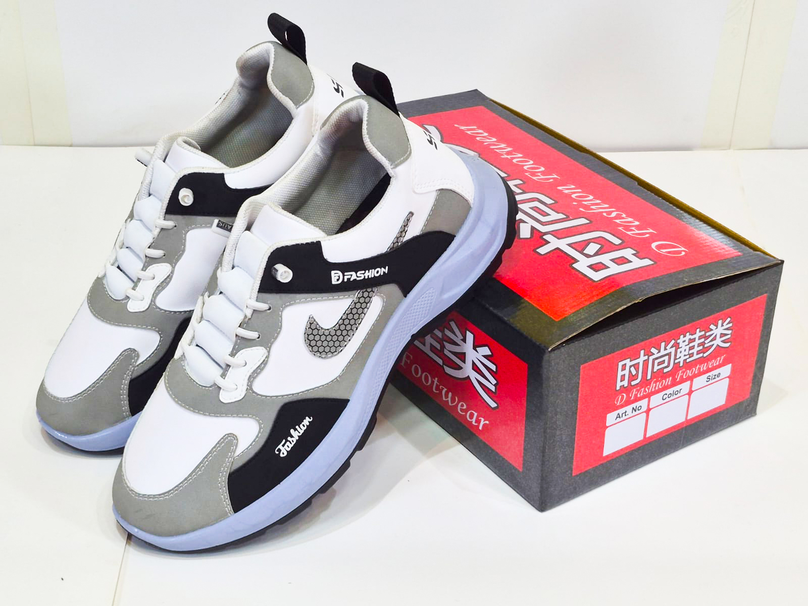 Men’s Casual Sports Sneakers – Premium Comfort Edition