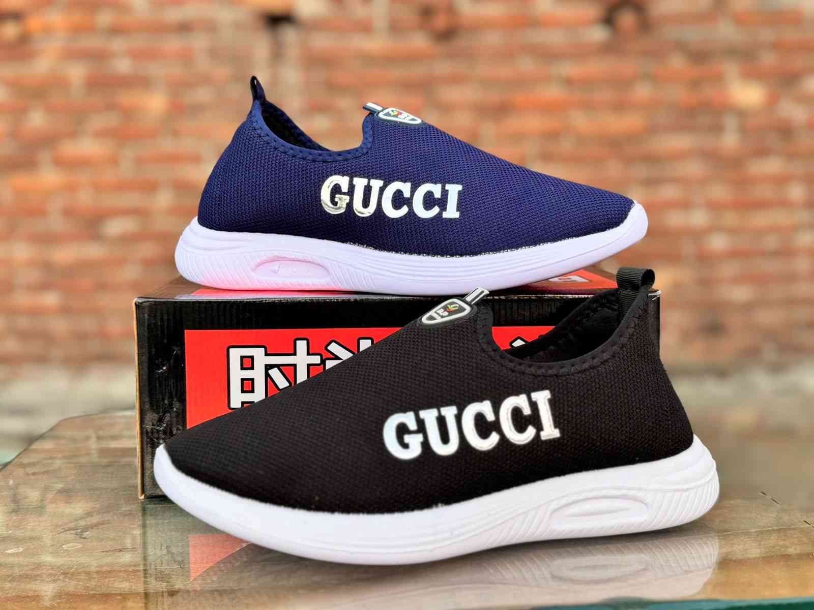 G349 Gents Premium Knit Slip-On Shoe