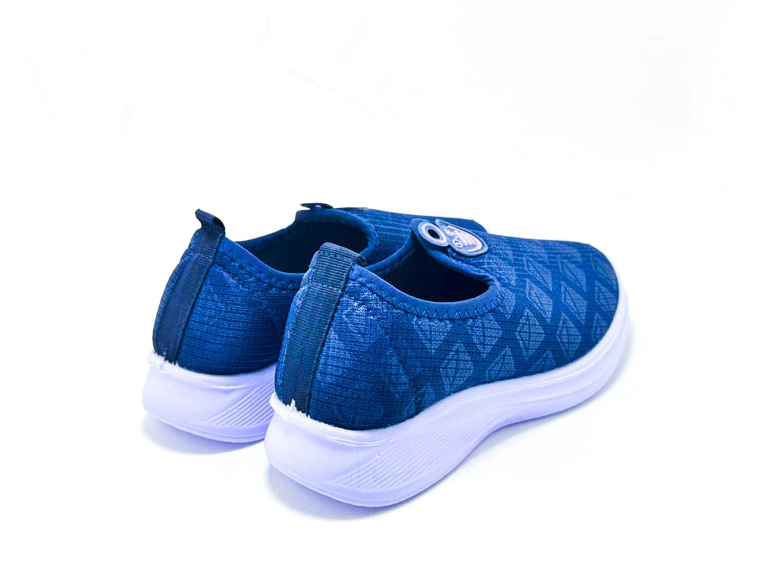 L166 Navy Blue Ladies Slip-On Sneaker – Affordable Ladies Winter Shoe Price in Bangladesh | D Fashion Footwear