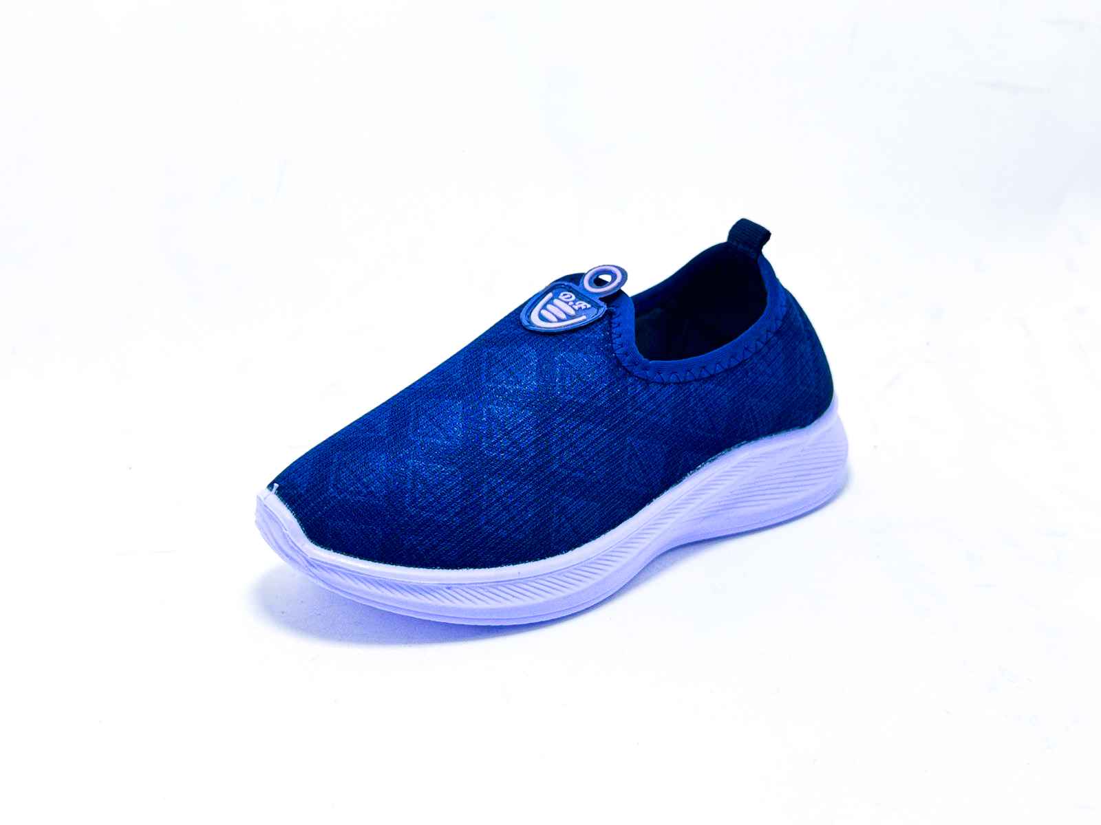 L166 Navy Blue Ladies Slip-On Sneaker – Affordable Ladies Winter Shoe Price in Bangladesh | D Fashion Footwear